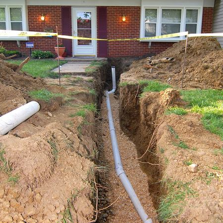 New sewer line repair and excavation in edison nj