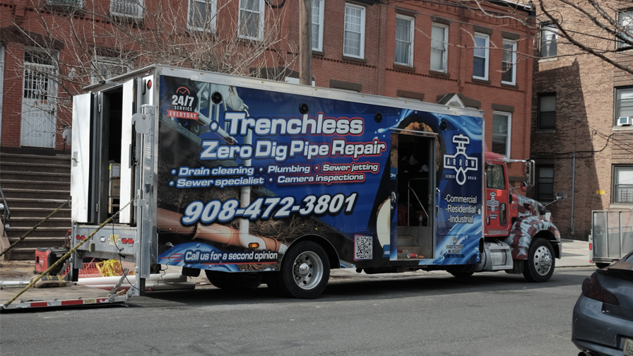 Trenchless Arrow Wrapped Truck